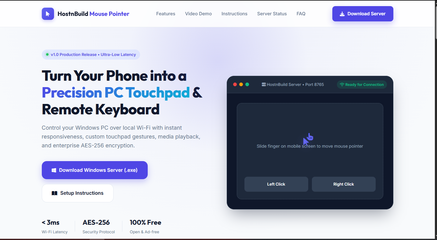 Mouse HostnBuild
